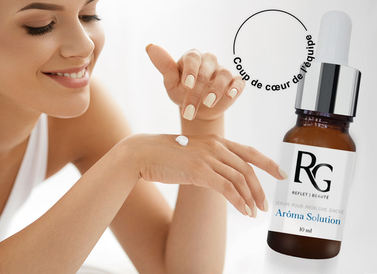 Le sérum pour problème d'acné Arôma solution
